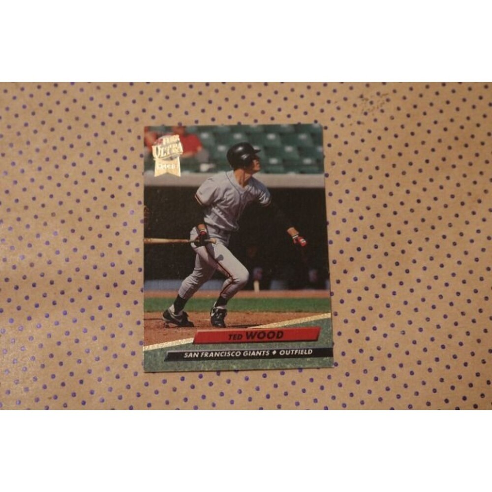 Ted Wood #597 Baseball Card (1992)
